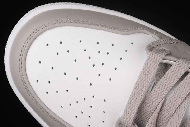 All Categories Air Jordan Jordan Series Basketball Shoes Air Jordan 1 Mid Air Jordan 1 Mid AJ1 Joe 1 Middle Linen College Gray Mid-top Basketball Shoes 554724-082